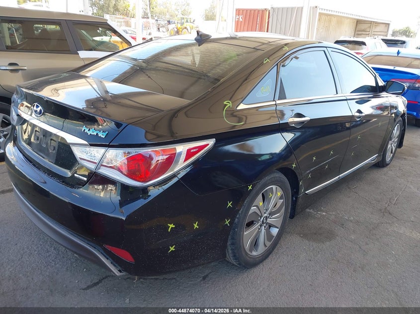 2014 Hyundai Sonata VIN KMHEC4A44EA115994 IAAI salvage auction — RIGHT FRONT, Wait Title, sold $1,800 on 2026-07-22 (photo 4)