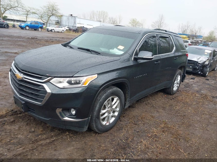 2019 Chevrolet Traverse VIN 1GNEVHKW5KJ317087 IAAI salvage auction — REAR END, Salvage (Ohio), sold $25 on 2026-07-31 (photo 2)