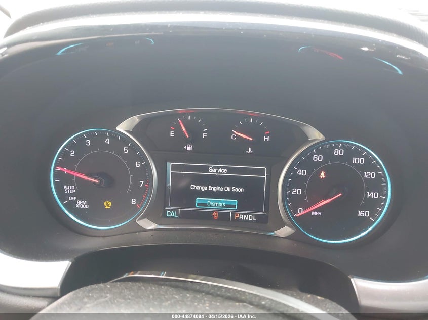 2019 Chevrolet Traverse VIN 1GNEVHKW5KJ317087 IAAI salvage auction — REAR END, Salvage (Ohio), sold $25 on 2026-07-31 (photo 7)
