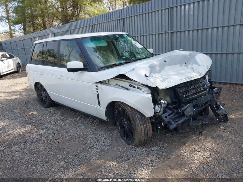 2012 Land rover RANGE ROVER VIN SALMF1D45CA388143 IAAI salvage auction — UNKNOWN, Salvage Title, sold $475 on 2026-07-15 (photo 1)