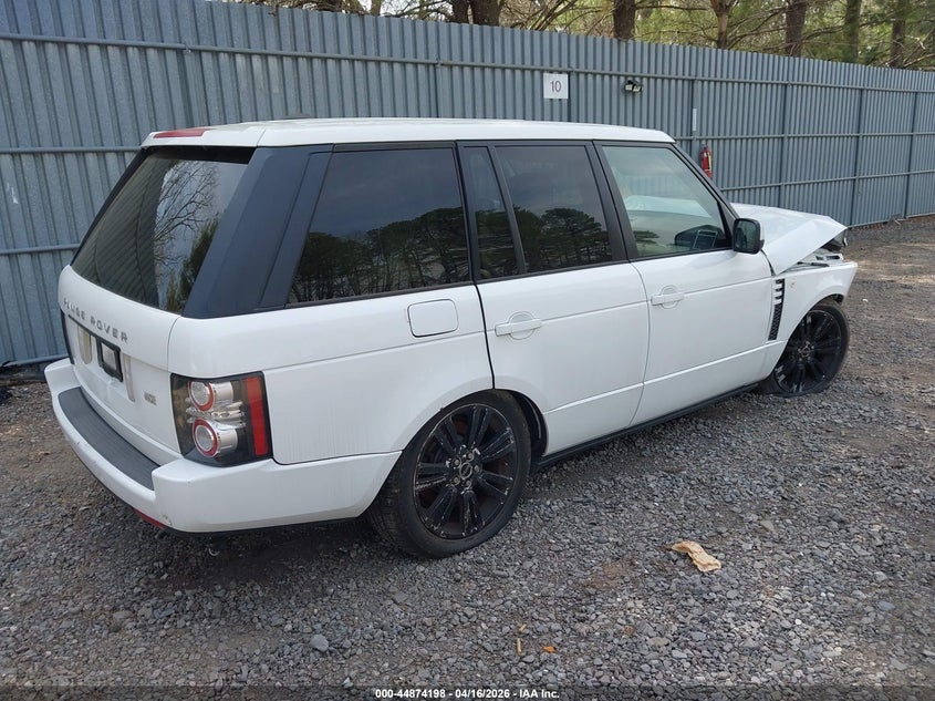 2012 Land rover RANGE ROVER VIN SALMF1D45CA388143 IAAI salvage auction — UNKNOWN, Salvage Title, sold $475 on 2026-07-15 (photo 4)