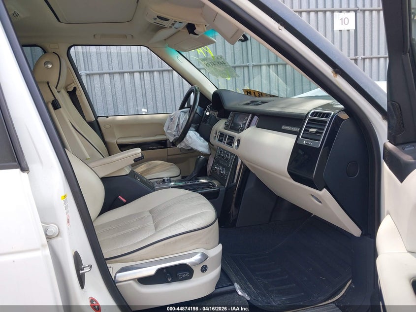 2012 Land rover RANGE ROVER VIN SALMF1D45CA388143 IAAI salvage auction — UNKNOWN, Salvage Title, sold $475 on 2026-07-15 (photo 5)