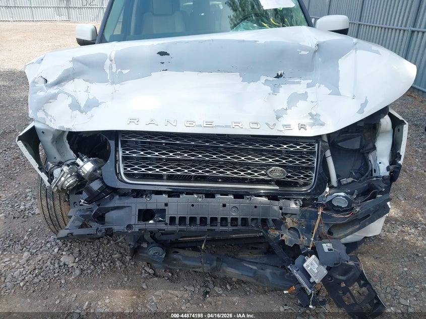 2012 Land rover RANGE ROVER VIN SALMF1D45CA388143 IAAI salvage auction — UNKNOWN, Salvage Title, sold $475 on 2026-07-15 (photo 6)