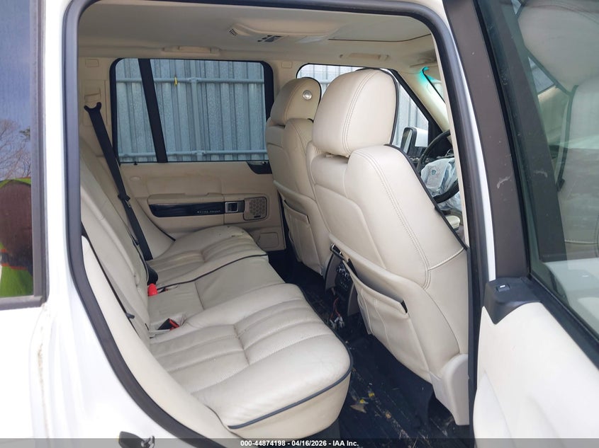 2012 Land rover RANGE ROVER VIN SALMF1D45CA388143 IAAI salvage auction — UNKNOWN, Salvage Title, sold $475 on 2026-07-15 (photo 8)