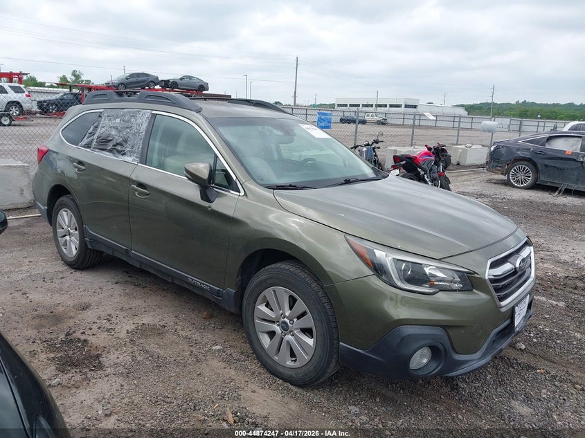 2019 Subaru Outback VIN 4S4BSAFC1K3292569 — IAAI salvage auction photo