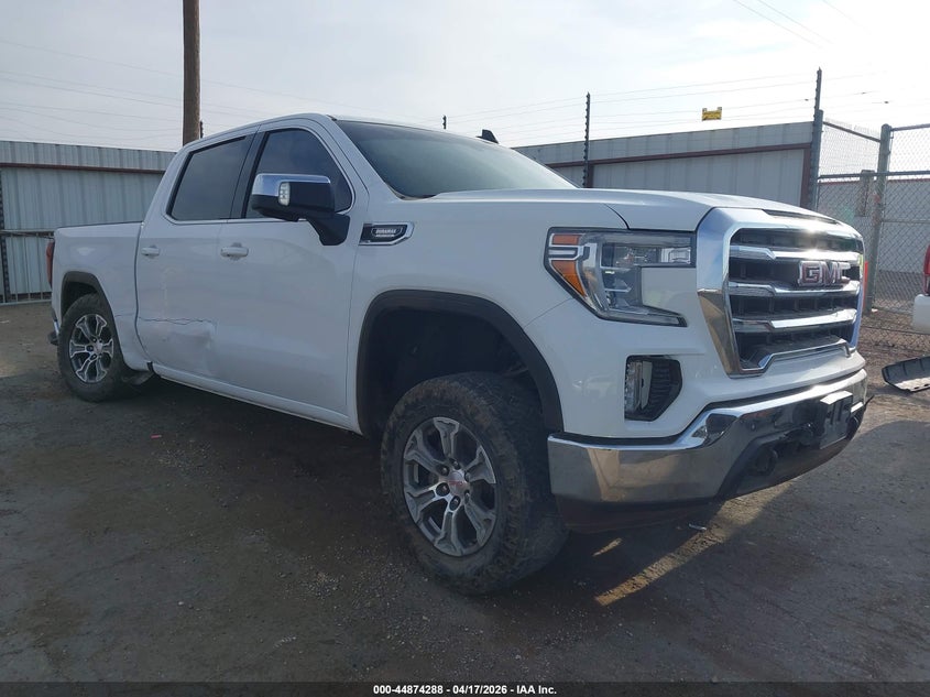 2021 Gmc SIERRA VIN 3GTU9BET7MG304384 IAAI salvage auction — SIDE, Original (Texas), sold $9,500 on 2026-07-06 (photo 1)