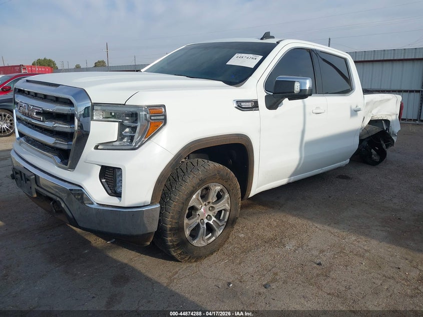 2021 Gmc SIERRA VIN 3GTU9BET7MG304384 IAAI salvage auction — SIDE, Original (Texas), sold $9,500 on 2026-07-06 (photo 2)