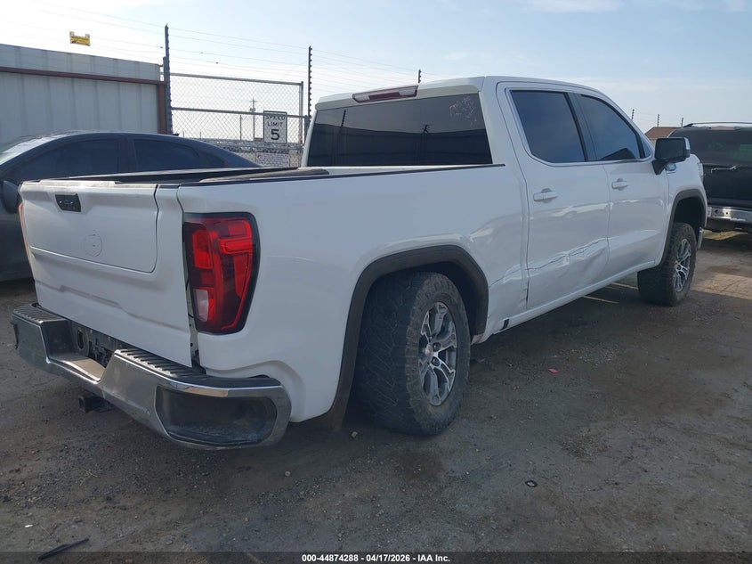 2021 Gmc SIERRA VIN 3GTU9BET7MG304384 IAAI salvage auction — SIDE, Original (Texas), sold $9,500 on 2026-07-06 (photo 4)