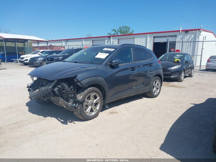 2022 Hyundai Kona VIN KM8K6CAB9NU868566 IAAI salvage auction — FRONT END, Salvage (Kentucky), sold $1,500 on 2026-07-29 (photo 2)