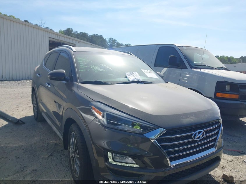 2019 Hyundai Tucson VIN KM8J33AL3KU014312 IAAI salvage auction — LEFT SIDE, Wait Title, sold $7,950 on 2026-07-14 (photo 1)