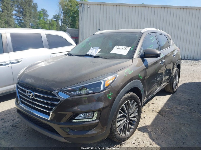 2019 Hyundai Tucson VIN KM8J33AL3KU014312 IAAI salvage auction — LEFT SIDE, Wait Title, sold $7,950 on 2026-07-14 (photo 2)