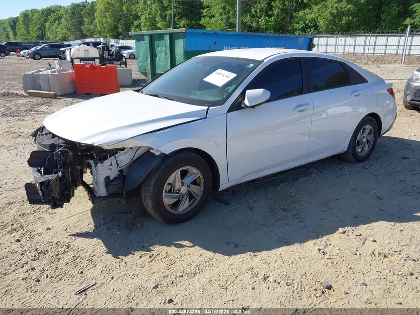 2024 Hyundai Elantra VIN KMHLL4DG3RU657346 IAAI salvage auction — FRONT END, Wait Title, sold $3,800 on 2026-07-23 (photo 2)