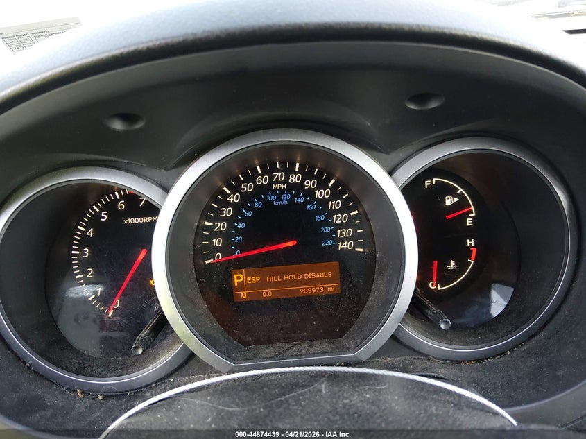 2010 Suzuki Grand vitara VIN JS3TD1D93A4100153 IAAI salvage auction — NORMAL WEAR, Salvage (Texas), sold $1,050 on 2026-07-08 (photo 7)