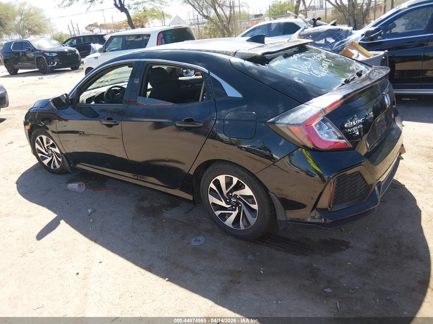 2018 Honda Civic VIN SHHFK7H25JU207794 IAAI salvage auction — BIO HAZARD, Non-Repairable (Arizona), sold $2,350 on 2026-07-09 (photo 3)