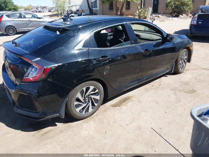2018 Honda Civic VIN SHHFK7H25JU207794 IAAI salvage auction — BIO HAZARD, Non-Repairable (Arizona), sold $2,350 on 2026-07-09 (photo 4)