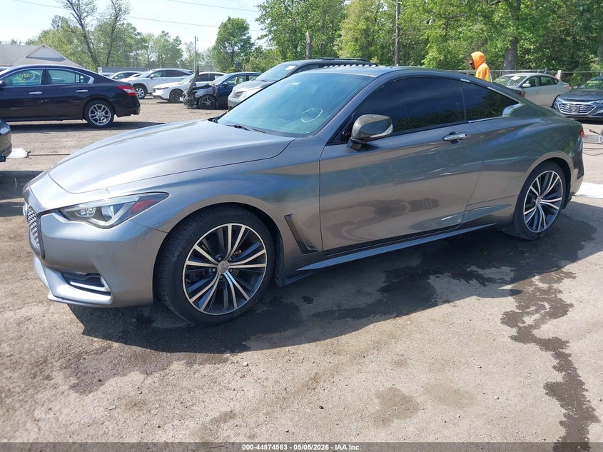 2017 Infiniti Q60 VIN JN1EV7EL9HM552333 IAAI salvage auction — THEFT, Salvage - Greater Than 75% (Maryland), sold $6,350 on 2026-07-24 (photo 2)