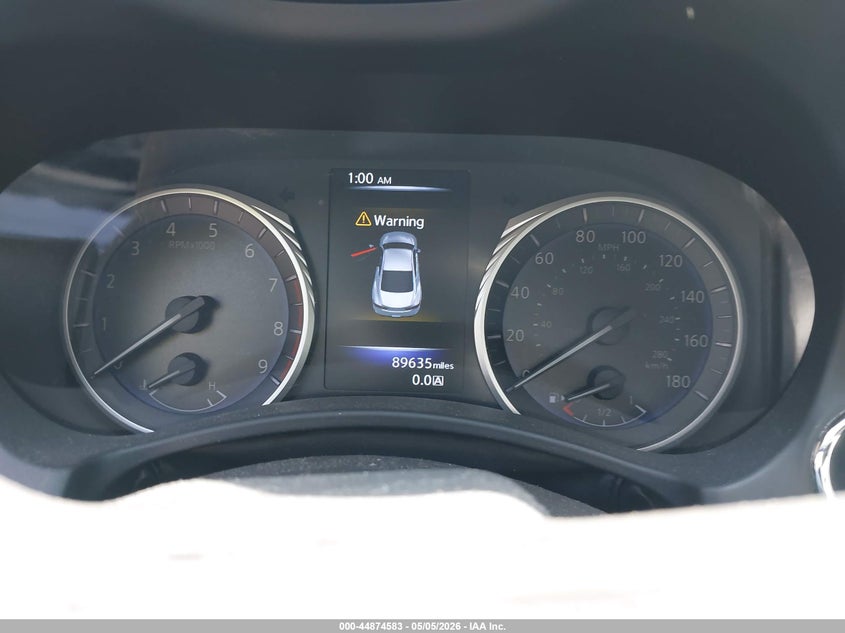2017 Infiniti Q60 VIN JN1EV7EL9HM552333 IAAI salvage auction — THEFT, Salvage - Greater Than 75% (Maryland), sold $6,350 on 2026-07-24 (photo 7)