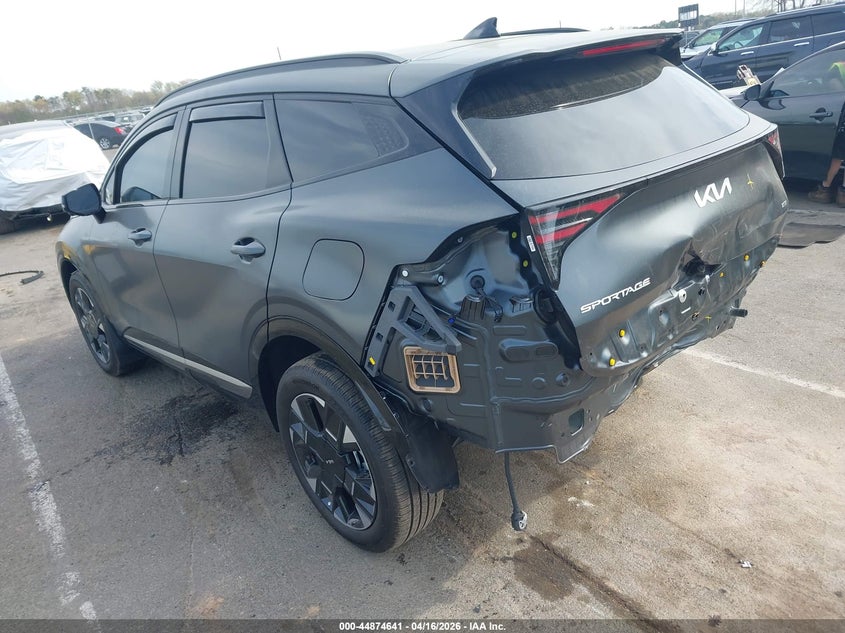 2026 Kia Sportage VIN KNDPXDDG6T7327703 IAAI salvage auction — REAR END, Salvage Title, sold $14,800 on 2026-07-30 (photo 3)