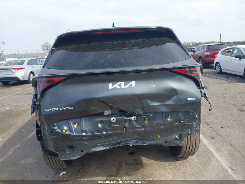 2026 Kia Sportage VIN KNDPXDDG6T7327703 IAAI salvage auction — REAR END, Salvage Title, sold $14,800 on 2026-07-30 (photo 6)