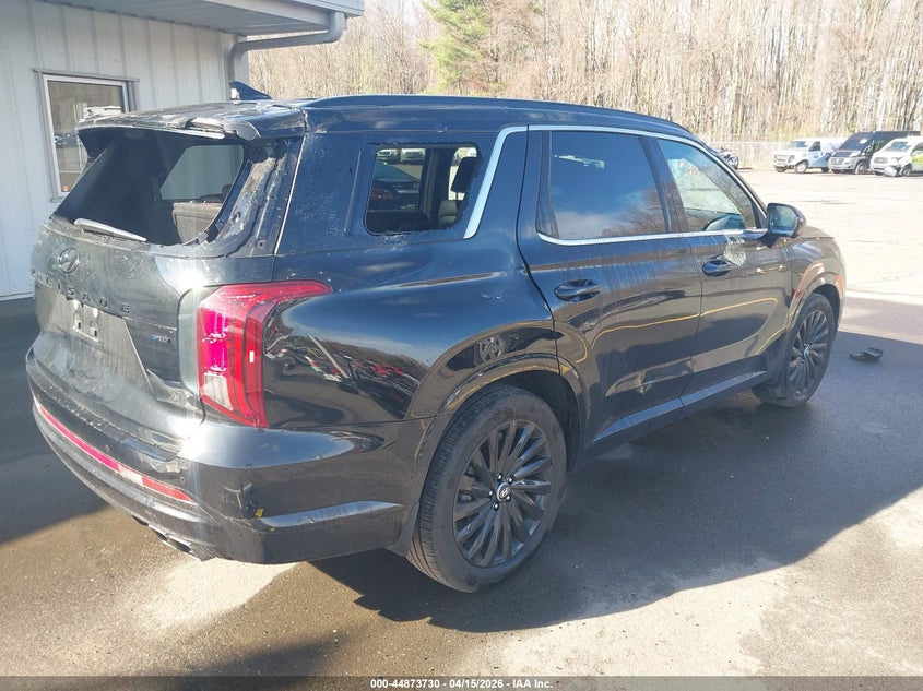 2025 Hyundai Palisade VIN KM8R7DGE8SU919182 IAAI salvage auction — UNKNOWN, Wait Title, sold $350 on 2026-07-30 (photo 4)