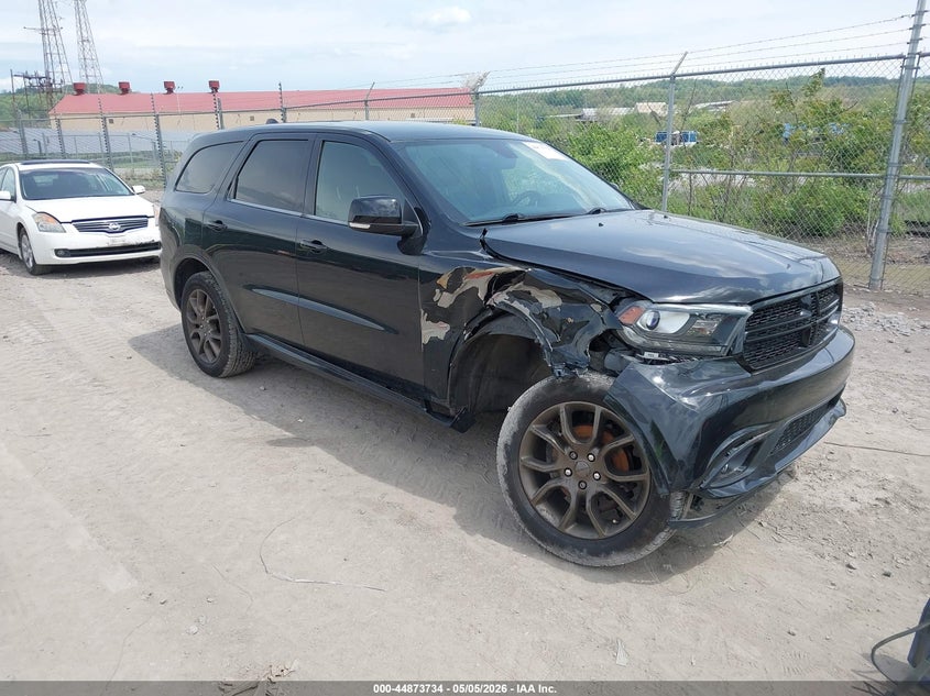 2017 Dodge Durango VIN 1C4RDJDG0HC830285 IAAI salvage auction — SIDE, Salvage (Pennsylvania), sold $3,750 on 2026-07-18 (photo 1)