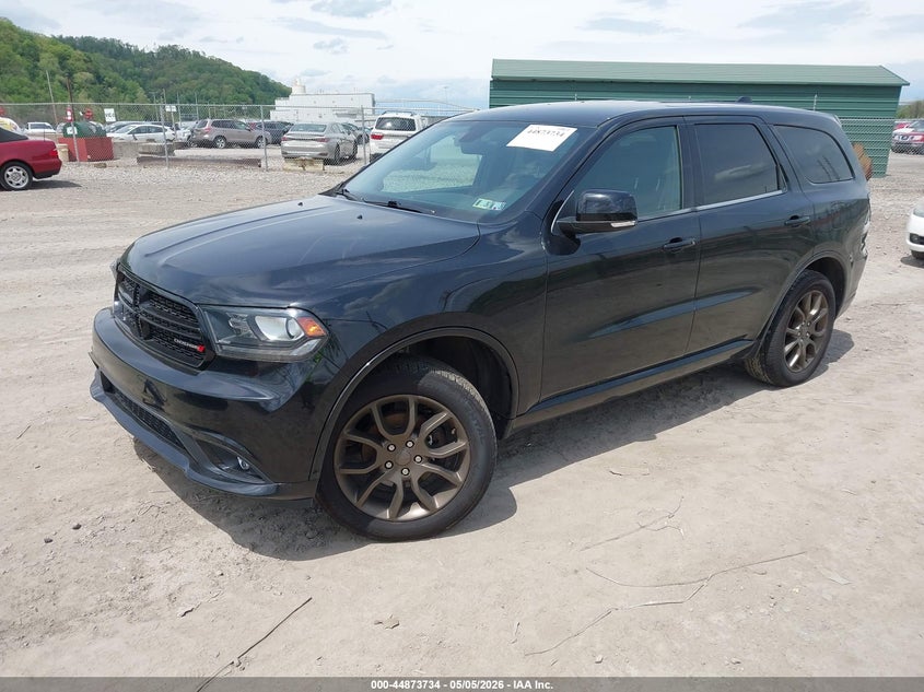 2017 Dodge Durango VIN 1C4RDJDG0HC830285 IAAI salvage auction — SIDE, Salvage (Pennsylvania), sold $3,750 on 2026-07-18 (photo 2)