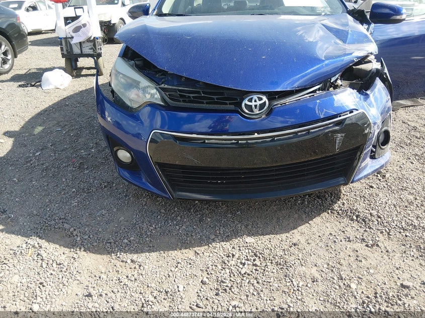 2014 Toyota Corolla VIN 5YFBURHEXEP049527 IAAI salvage auction — FRONT END, Wait Title, sold $3,400 on 2026-07-22 (photo 6)