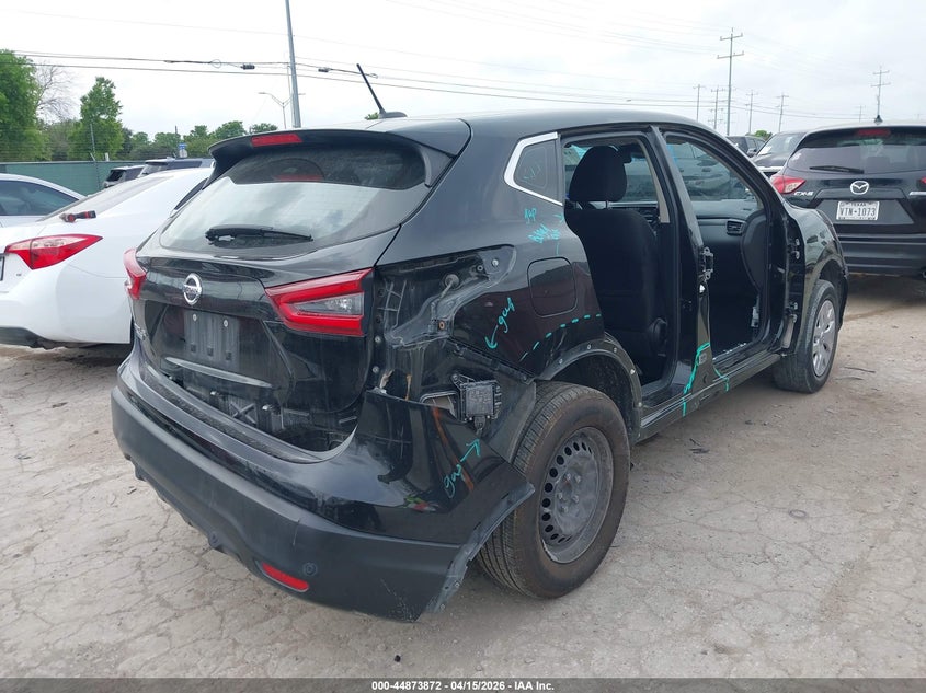 2020 Nissan Rogue VIN JN1BJ1CV9LW282789 IAAI salvage auction — RIGHT SIDE, Salvage Title, sold $3,350 on 2026-07-20 (photo 4)