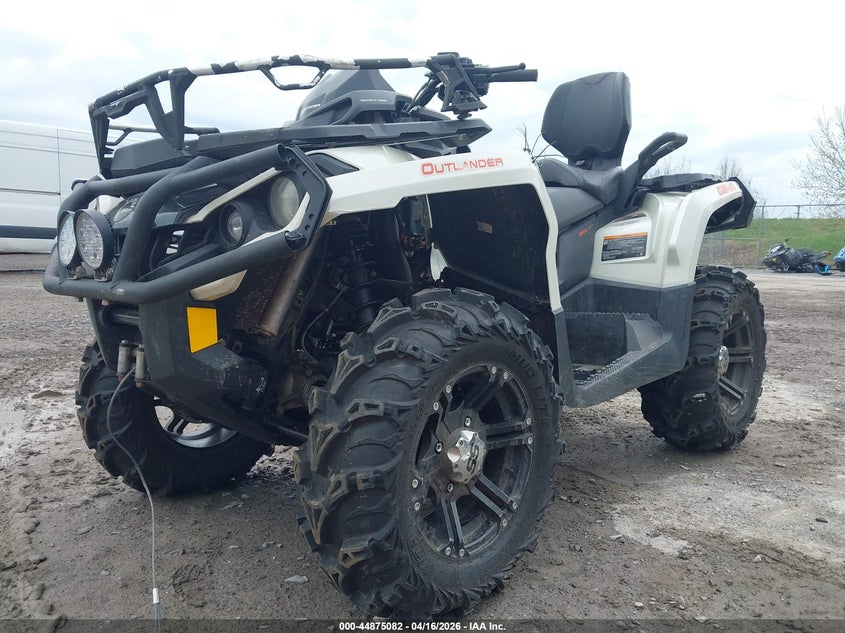 2017 Can-am/ brp Outlander VIN 3JBLPAX27HJ000418 IAAI salvage auction — FRONT END, Mv-907A (New York), sold $3,500 on 2026-09-08 (photo 2)
