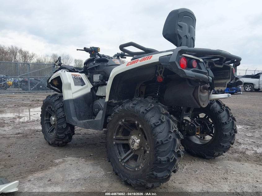2017 Can-am/ brp Outlander VIN 3JBLPAX27HJ000418 IAAI salvage auction — FRONT END, Mv-907A (New York), sold $3,500 on 2026-09-08 (photo 3)