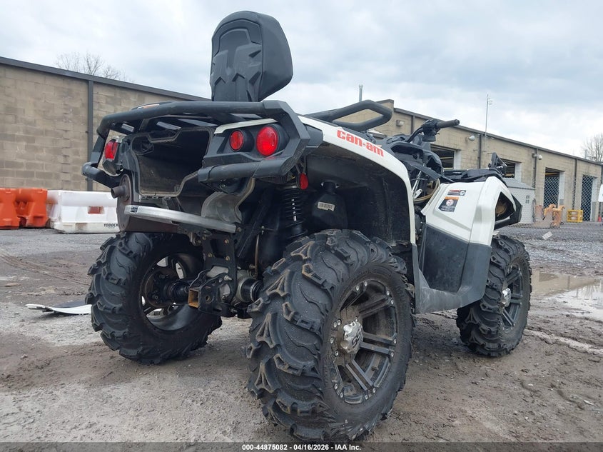 2017 Can-am/ brp Outlander VIN 3JBLPAX27HJ000418 IAAI salvage auction — FRONT END, Mv-907A (New York), sold $3,500 on 2026-09-08 (photo 4)