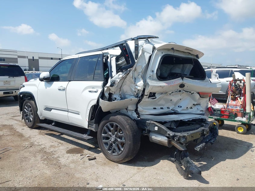 2026 Toyota Sequoia VIN 7SVAAABA3TX077704 IAAI salvage auction — REAR END, Salvage (Texas), sold $24,450 on 2026-07-27 (photo 6)