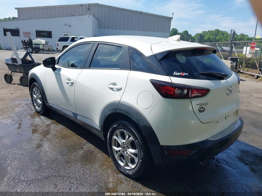 2019 Mazda Cx-3 VIN JM1DKDB70K0424732 IAAI salvage auction — ENGINE DAMAGE, Salvage (North Carolina), sold $1,950 on 2026-07-09 (photo 3)