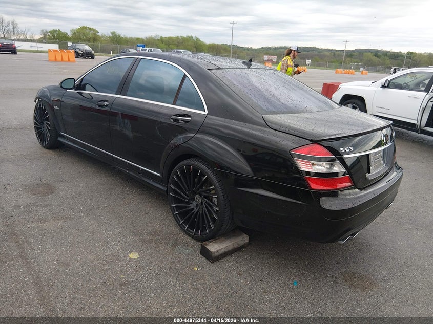 2008 Mercedes-benz S-klasse amg VIN WDDNG77X18A182638 IAAI salvage auction — FRONT END, Salvage (Missouri), sold $6,600 on 2026-07-29 (photo 3)