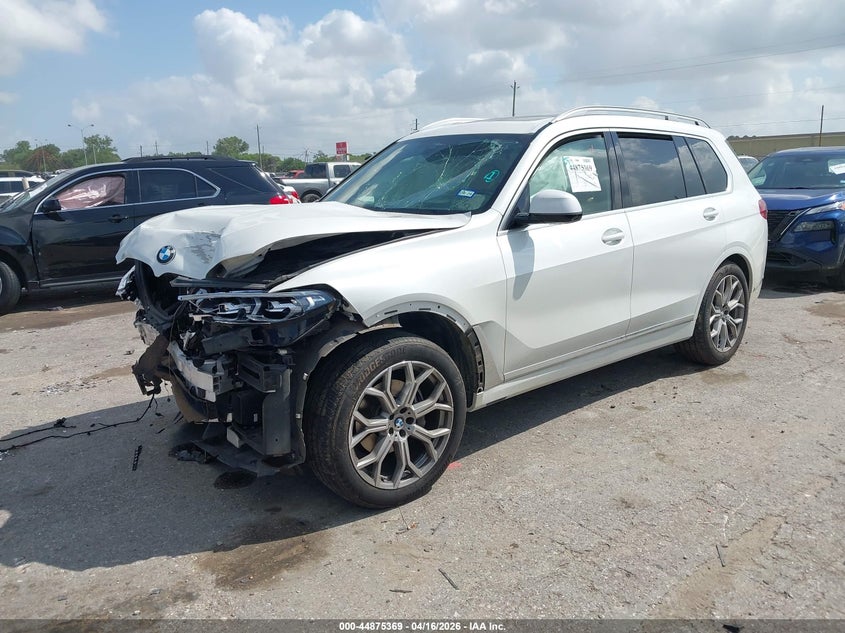 2021 BMW X7 VIN 5UXCW2C06M9G77687 IAAI salvage auction — FRONT END, Original (Texas), sold $13,950 on 2026-07-15 (photo 2)