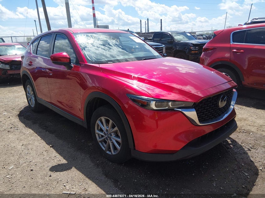 2023 Mazda Cx-5 VIN JM3KFBCM8P0216875 IAAI salvage auction — SIDE, Wait Title, sold $10,200 on 2026-07-08 (photo 1)