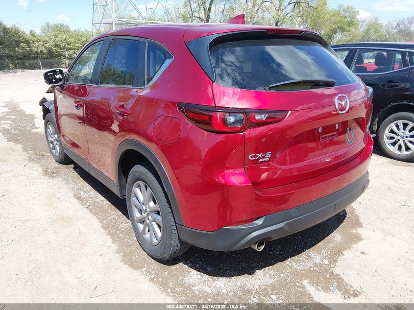 2023 Mazda Cx-5 VIN JM3KFBCM8P0216875 IAAI salvage auction — SIDE, Wait Title, sold $10,200 on 2026-07-08 (photo 3)