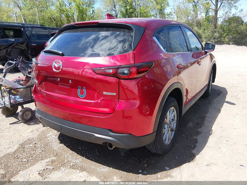 2023 Mazda Cx-5 VIN JM3KFBCM8P0216875 IAAI salvage auction — SIDE, Wait Title, sold $10,200 on 2026-07-08 (photo 4)