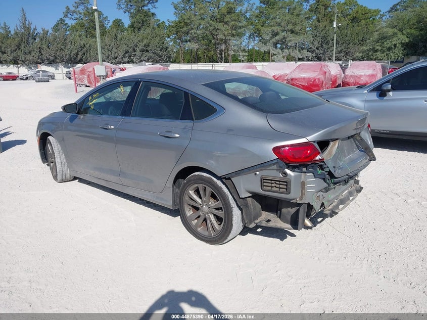2015 Chrysler 200 VIN 1C3CCCAB1FN552371 IAAI salvage auction — REAR END, Salvage Title, sold $875 on 2026-07-12 (photo 3)