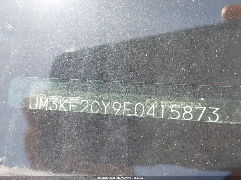 2014 Mazda Cx-5 VIN JM3KE2CY9E0415873 IAAI salvage auction — RIGHT FRONT, Salvage (Illinois), sold $1,575 on 2026-07-09 (photo 9)