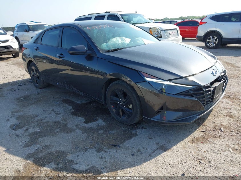 2021 Hyundai Elantra VIN 5NPLS4AG0MH032675 IAAI salvage auction — FRONT END, Original (Texas), sold $5,350 on 2026-07-14 (photo 1)
