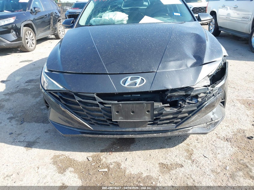 2021 Hyundai Elantra VIN 5NPLS4AG0MH032675 IAAI salvage auction — FRONT END, Original (Texas), sold $5,350 on 2026-07-14 (photo 6)