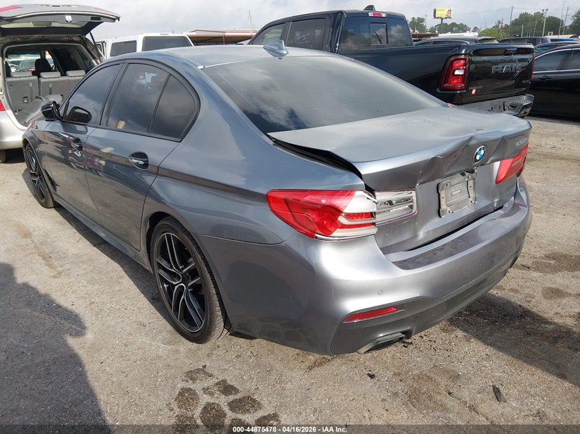 2017 BMW 5er VIN WBAJA5C36HG456380 IAAI salvage auction — REAR END, Original (Texas), sold $8,200 on 2026-07-08 (photo 3)