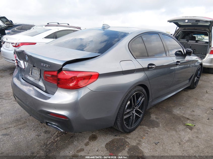 2017 BMW 5er VIN WBAJA5C36HG456380 IAAI salvage auction — REAR END, Original (Texas), sold $8,200 on 2026-07-08 (photo 4)