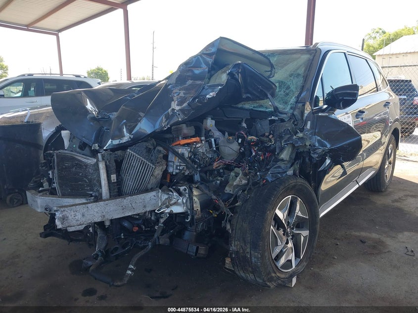 2021 Kia Sorento VIN KNDRH4LG6M5032167 IAAI salvage auction — FRONT END, Salvage Title, sold $2,100 on 2026-07-07 (photo 2)