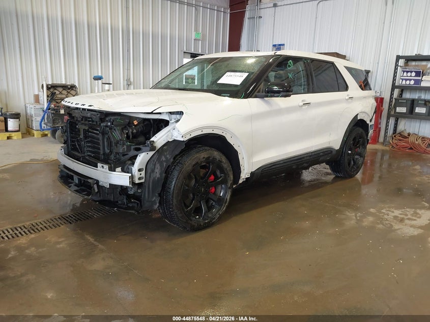 2022 Ford Explorer VIN 1FM5K8GC4NGA17988 IAAI salvage auction — FRONT & REAR, Salvage (Utah), sold $7,900 on 2026-07-29 (photo 2)