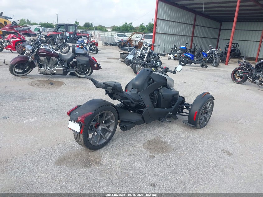 2026 Can-am/ brp Ryker VIN 3JB2FEF27TJ000421 IAAI salvage auction — FRONT END, Original (Texas), sold $2,750 on 2026-07-08 (photo 4)