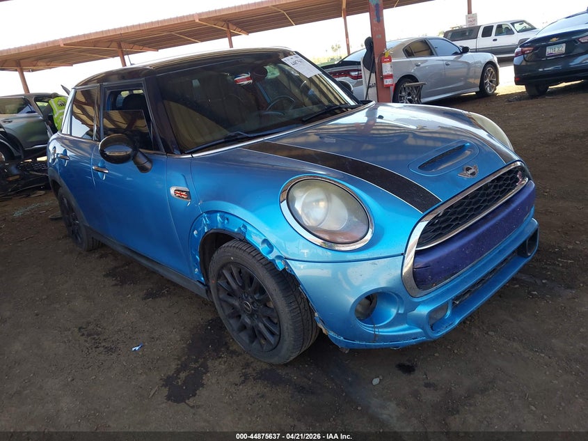 2015 Mini Hard top VIN WMWXU3C59FT892362 IAAI salvage auction — RIGHT FRONT, Salvage Title, sold $1,325 on 2026-09-22 (photo 1)