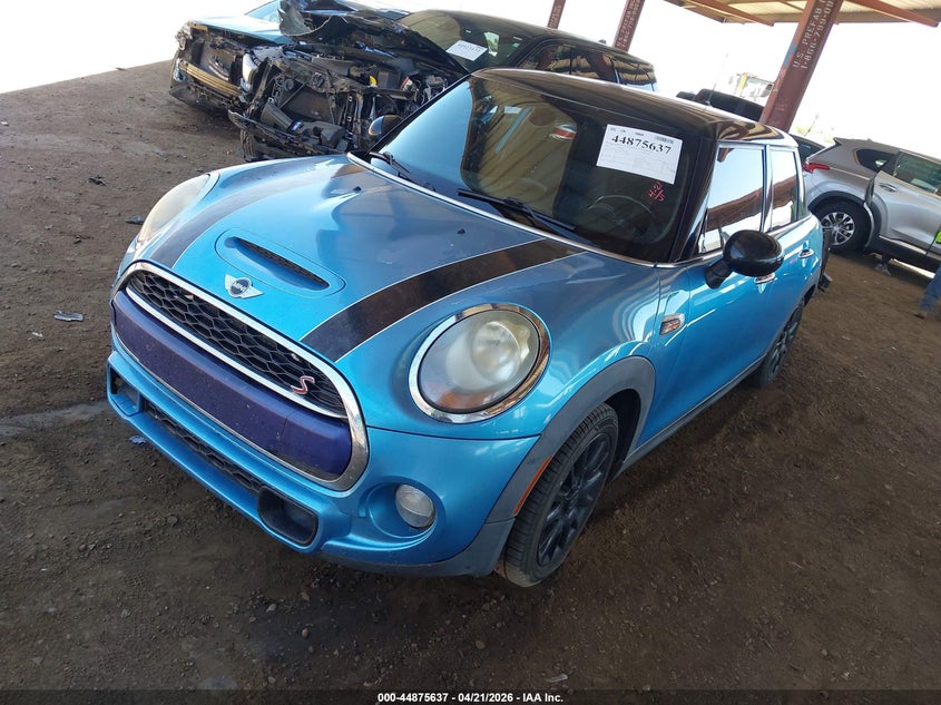 2015 Mini Hard top VIN WMWXU3C59FT892362 IAAI salvage auction — RIGHT FRONT, Salvage Title, sold $1,325 on 2026-09-22 (photo 2)