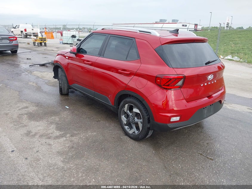 2022 Hyundai Venue VIN KMHRC8A36NU207932 IAAI salvage auction — FRONT END, Salvage (Illinois), sold $1,550 on 2026-07-07 (photo 3)